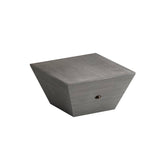 33.46" Exquisite Ladder Shaped Coffee Table For Office, Dining Room and Living Room,Gray Gray Mdf