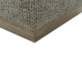 Bench/Cocktail Ottoman with Movable Table Top, Grey*