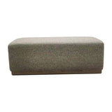 Bench/Cocktail Ottoman with Movable Table Top, Grey*