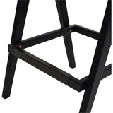 Milan 29.5" Modern Resin Webbing Back Bar Stool
