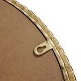 Gold Metal Arched Wall Mirror