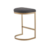 Modern Gold Base Counter Stool